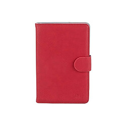 RIVACASE Etui tablette universel Orly 10,1'' - Cuir - Rouge