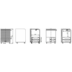 Acheter Simmob Caisson de Bureau Blanc 2 Tiroirs - Coloris: Liberté 505