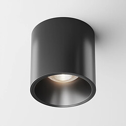 MAYTONI Downlight monté en surface Noir, 900lm, 4000K 