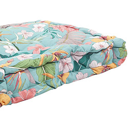 Avis Jardindeco Coussin de palette en coton imprimé 120 x 80 cm Angele.