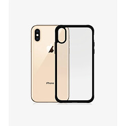 PANZERGLASS - Coque Transparente avec Bord Noir pour iPhone X/Xs