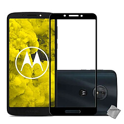 Htdmobiles Film de protection vitre verre trempe incurve integral pour Motorola Moto E5 - NOIR Film de protection verre trempe incurve integral pour Motorola Moto E5 - NOIR