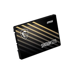 MSI - SPATIUM S270 - SSD interne - 480Go - SATA 2.5 pas cher