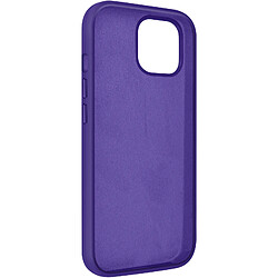 Moxie Coque pour iPhone 15 Plus Semi-rigide Intérieur Microfibre Violet