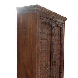 Avis Pegane Armoire, placard en bois coloris marron - Longueur 118 x Profondeur 42 x Hauteur 217 cm