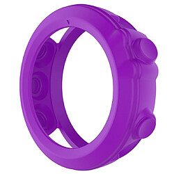 Avis Wewoo Boîtier de montre Étui de protection en silicone Smart Watch pour Garmin Fenix 3 violet