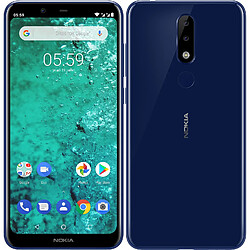 Nokia 5.1 Plus - Double SIM - Bleu - Reconditionné