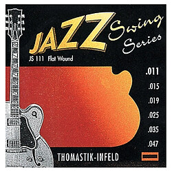 Thomastik-Infeld JS110 Jazz Swing Flatwound Extra Light - jeu guitare électrique