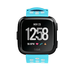 Avis Wewoo Pour Fitbit Versa Simple Bracelet Silicone Montre De Mode Vert