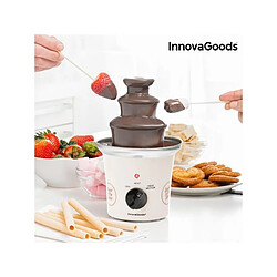 Fontaine de Chocolat Sweet & Pop Times InnovaGoods 70W Blanc Acier