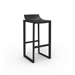 VONDOM Tabouret de bar Wall Street - noir