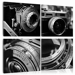 Paris Prix Tableau Imprimé Vintage Cameras 60 x 60 cm 