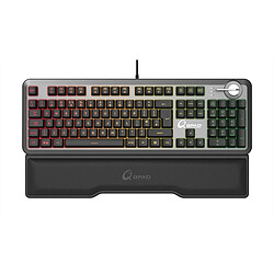 Clavier Pro Gaming RGB Qpad MK-95 | Switchs optiques permutables 