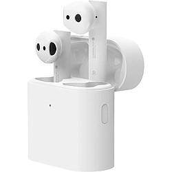 Xiaomi Air 2S True écouteurs sans Fil Annulation du Bruit stéréo sans Fil écouteurs Intra-Auriculaires Type-c Qi Charge sans Fil,Blanc