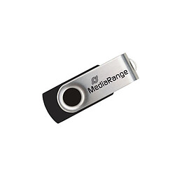 Clé usb 128go Mediarange twister noir