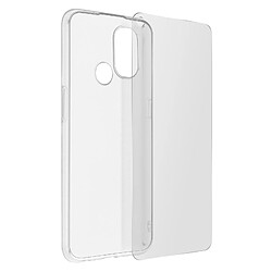 Avizar Coque OnePlus Nord N100 Souple et Film Verre Trempé Dureté 9H transparent