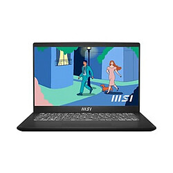 Ordinateur Portable MSI MODERN 14 C12M-016ES 14" Intel Core I7-1255U 16 GB RAM 512 GB SSD Espagnol Qwerty 