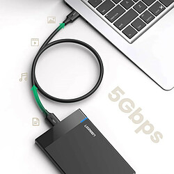 Cable Ugreen US130 USB 3.0 a Micro USB Tipo-B 3.0 1m Negro