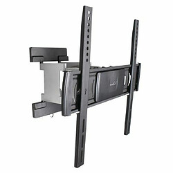 PureMounts Support mural TV PM-Motion-52 - plat, pivotant, inclinable, extensible, ultra-mince pour Téléviseur jusqu'à 52" po / 132cm / VESA 400 