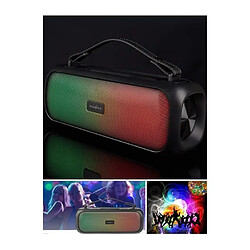 NEDIS SONO PORTABLE ENCEINTE PARTY RGB BLUETOOTH 2.0 MOBILE USB TWS IPX5 MSD LEDS RGB ETANCHE FONCT SIRI GOOGLE BOOMBOX KARAOKE 