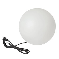 Perel Lampe de terrasse globe d'extérieur 38 cm