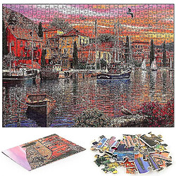 Acheter Universal Puzzle ville méditerranéenne puzzle, casse-tête décompressé pédagogique, décoration murale 1000 pièces