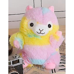 Universal Mignon super mignon créatif jouet arc-en-ciel alpaca Hand Puppet Toy Toy Enfant Education Storytelling Doll 