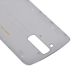 Acheter Wewoo Coque arrière argent pour LG K7 Couverture Arrière pièce détachée