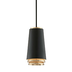 TROY LIGHTING Suspensions Fahrenheit 40W E27 Noir Or 