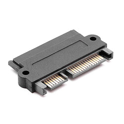 vhbw Adaptateur SAS (22 broches) vers SATA (7 + 15 broches) Connecteur pour disques durs SSD HDD