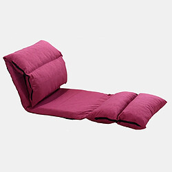 Wewoo Fauteuil Lit pliant Salon Moderne Canapé Meuble Chaise De Couchage Canapé-lit Deep Purple