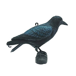 Ubbink Statue de corbeau 27 cm Noir 