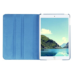 Acheter Wewoo Smart Cover bleu pour iPad mini 4 Litchi Texture 360 degrés Rotation intelligente étui en cuir avec support