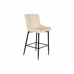 Tabouret DKD Home Decor Noir Beige Métal 58,5 x 48,5 x 96,5 cm 48 x 55 x 100 cm 48 x 55 x 96,5 cm