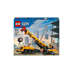 LEGO® City 60409 La grue de chantier mobile jaune