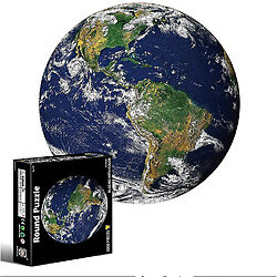 Universal Puzzle 1000 pièces pour adultes et enfants - Puzzle visuel 3D Terre et Lune