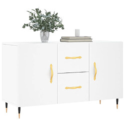 Avis Maison Chic Buffet,Meuble de Rangement,commode pour salon,Cuisine blanc 100x36x60 cm bois d'ingénierie -MN70133