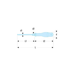 Facom Tournevis PROTWIST pour vis Torx Plus Tamper Resistant IPR25