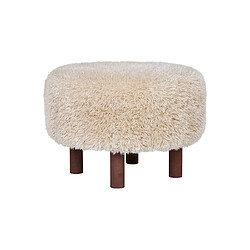 Lisa Design Mani - pouf - en fausse fourrure