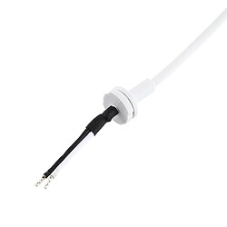 Acheter Wewoo Pièce détachée 45W 60W 85W Adaptateur secteur Câble magnétique avec embout en L pour Apple Macbook (Blanc)