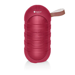 Yonis Enceinte Bluetooth Portable Son Haute Qualité FM TF Basses Puissantes Enceinte Bluetooth Portable Mini Stéréo Avec Support Appel Mains-Libres Slot Carte TF FM Rouge YONIS