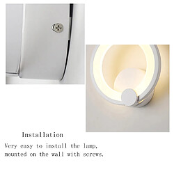 Universal Applique LED créative de 24 W Lampe décorative en acrylique pour chambre à coucher (atténuation en trois tons) pas cher