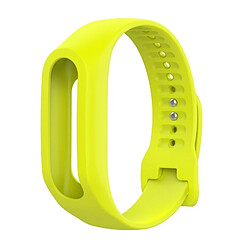 Avis Wewoo Bracelet pour montre connectée Dragonne Sport en silicone TomTom Touch Jaune