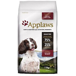 Applaws Chien Adult Small & Medium Breed Poulet avec Agneau