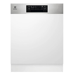 Lave-vaisselle 60cm 15c 44db intégrable avec bandeau - EEM69300IX - ELECTROLUX 