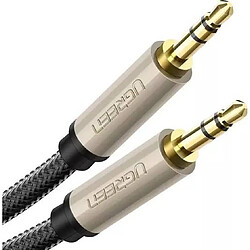 UGreen Jack 3.5mm - Jack 3.5mm 0.5m gris (UGR654GRY) Ugreen Jack 3.5mm - Câble Jack 3.5mm 0.5m gris (UGR654GRY)