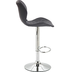 Avis Non Tabouret de bar liège simili cuir chrome