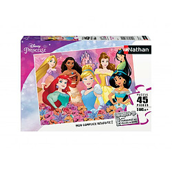 Nathan puzzle 45 p - les princesses disney