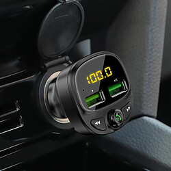 Avis Chargeur De Voiture USB Bluetooth V5.0 Transmetteur FM QC3