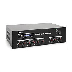 Power Dynamics PBA60 Amplificateur sono DJ 100V USB SD MP3 Bluetooth 60W Power Dynamics